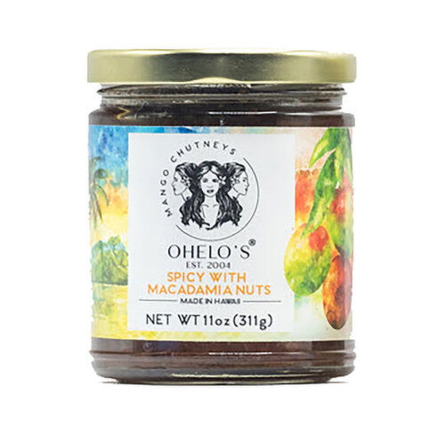 Ohelo's Mango Chutney, Spicy Macadamia Nut