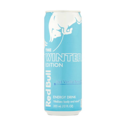 Red Bull The Winter Edition Iced Vanilla Berry Energy Drink