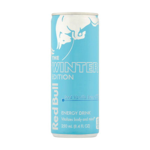Red Bull The Winter Edition Iced Vanilla Berry Energy Drink