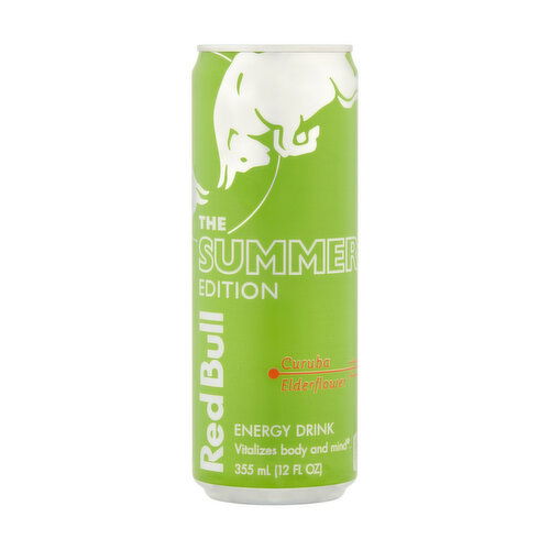 Red Bull The Summer Edition Curuba Elderflower Energy Drink