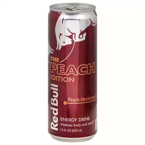 Red Bull Energy Drink, Peach Edition