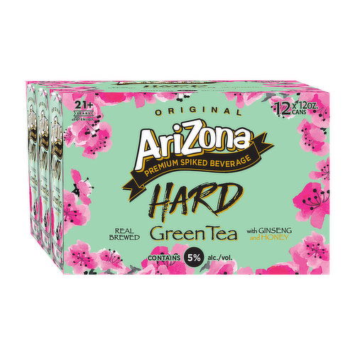 Arizona Hard Green Tea (12-pack)