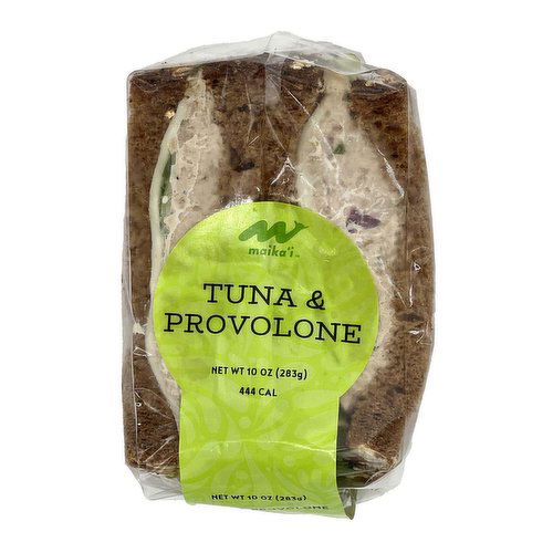 Maika'i Tuna and Provolone Sandwich