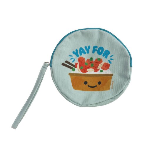 Project Keiki Round Pouch Blue