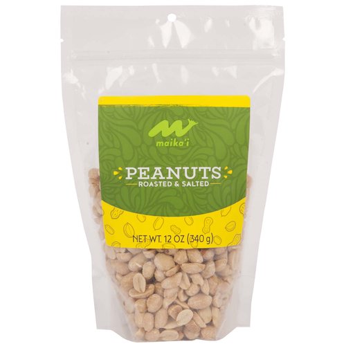 Maika`i Peanuts, Roasted, Salted