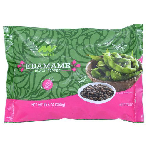 Maika`i Frozen Black Pepper Edamame