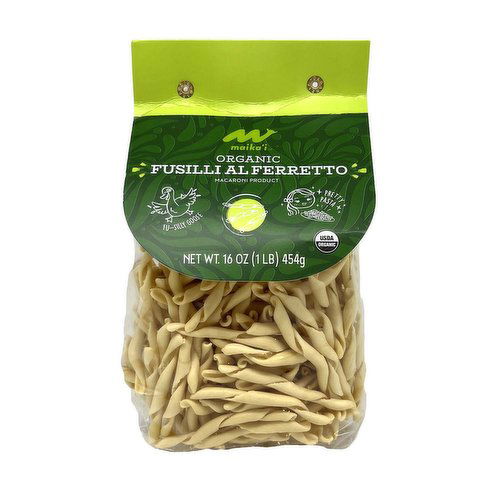 Maika`i Organic Fusili Al Ferretto