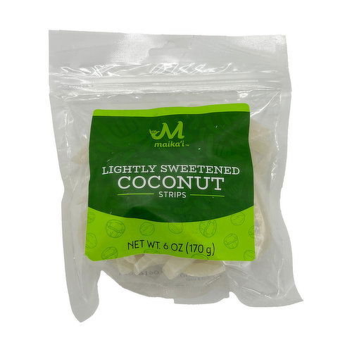 Maika`i Lightly Sweetened Coconut Strips