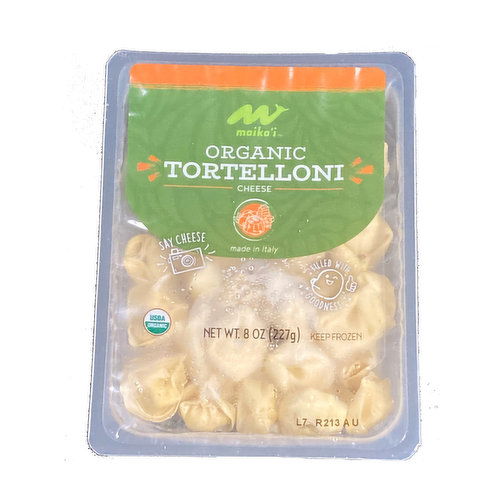 Maika`i Organic Frozen Pasta, Cheese Tortelloni