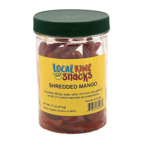 Local Kine Shredded Mango Jar