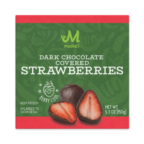 Maika`i Dark Chocolate Strawberries