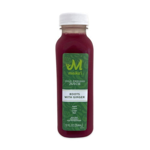 Maika`i Roots With Ginger Cold Pressed Juice