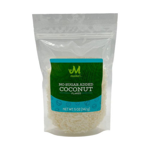 Maika`i Flaked Coconut No Sugar Added