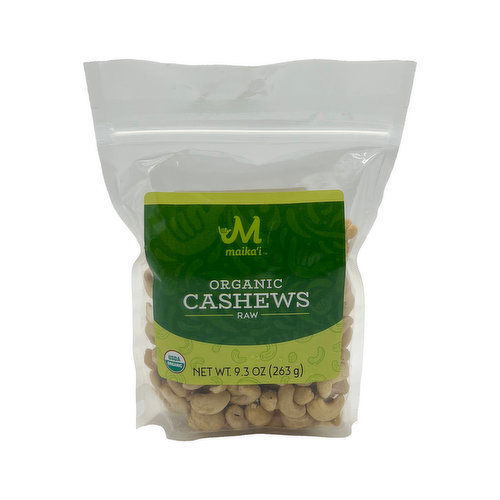 Maika`i Organic Raw Cashews