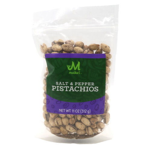 Maika`i Salt and Pepper Pistachios
