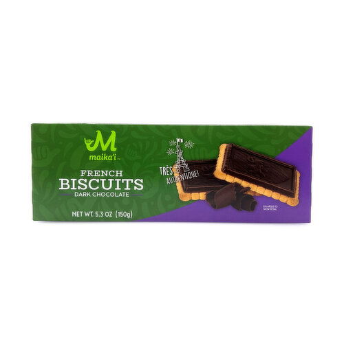 Maika`i French Biscuit Dark Chocolate