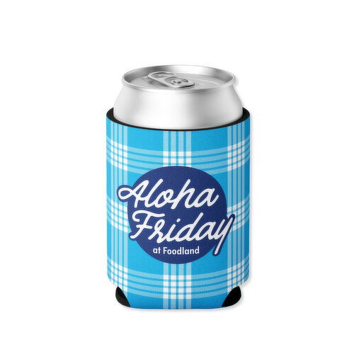 Aloha Friday Koozie Blue