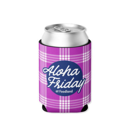 Aloha Friday Koozie Purple