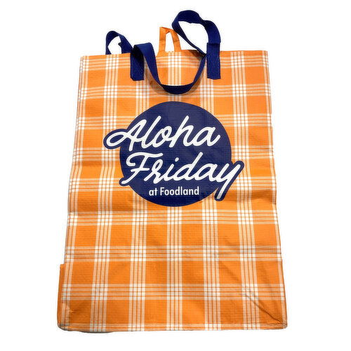 Aloha Friday Reusable Tote Orange