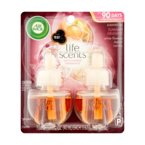 Air Wick Life Scents Summer Delights Scented Oil Refills
