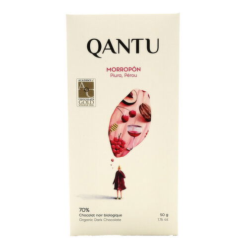 Qantu Morropon 70% Chocolate Bar