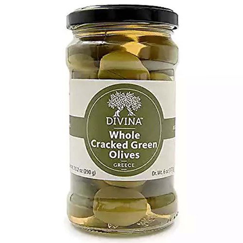 Divina Olives, Cracked Green