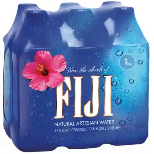 Fiji Natural Artesian Water, Bottles (Pack of 6)