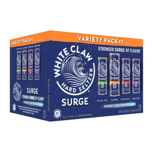 White Claw Surge Variety (12-pack)