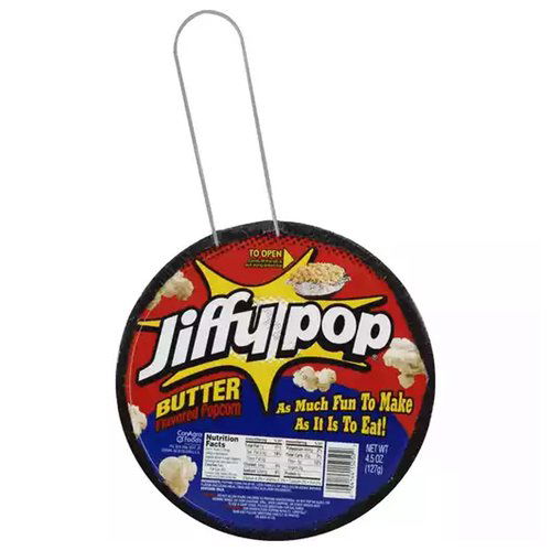 Jiffy Pop Butter Flavored Popcorn