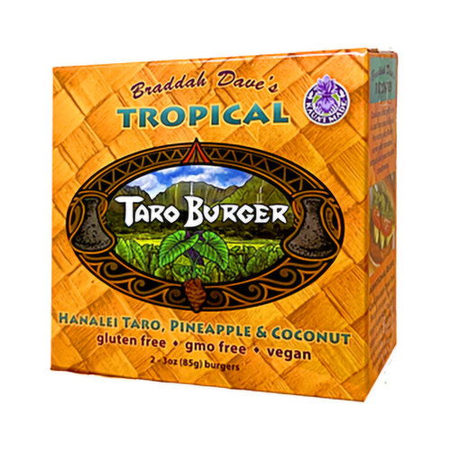 Braddah Dave's Taro Burger Tropical