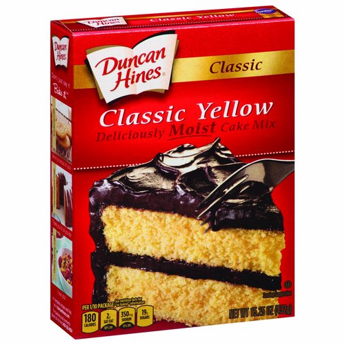 Duncan Hines Cake Mix, Classic Yellow