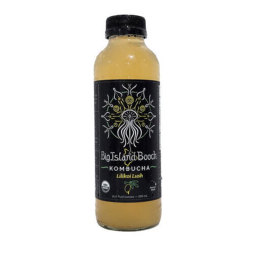 Big Island Booch Organic Kombucha, Lilikoi Lush