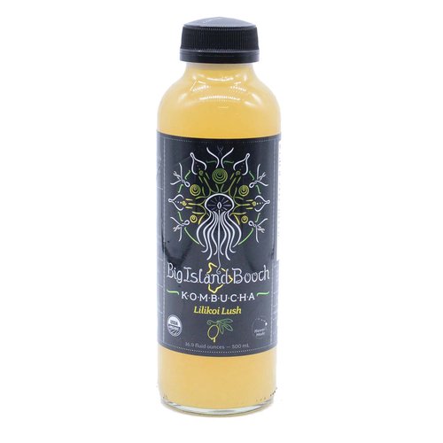 Big Island Booch Organic Kombucha, Lilikoi Lush