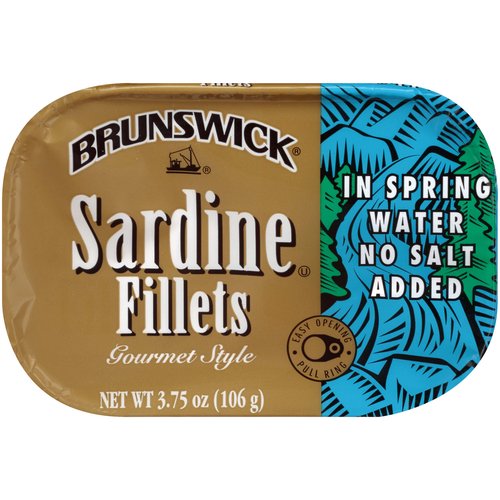 Brunswick Sardines, No Salt