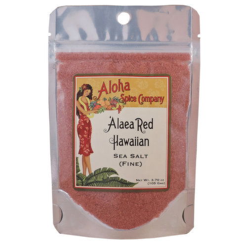 Aloha Spice Salt, Bag Red Fine