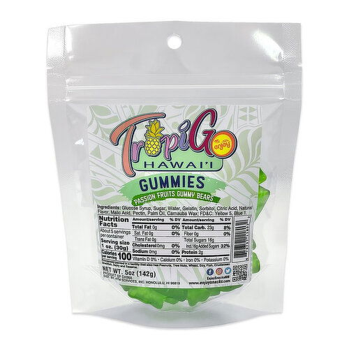Enjoy Tropigo Passion Fruit Gummy Bears