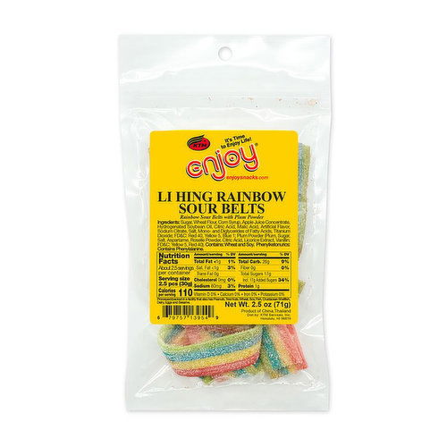 Enjoy Lihing Sour Belt Rainbow