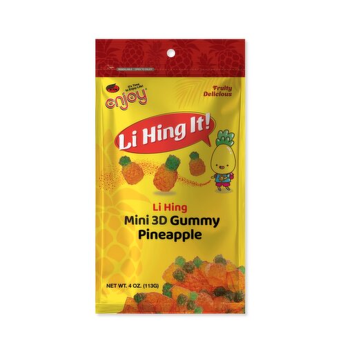 Enjoy Li Hing Mini 3D Pineapple