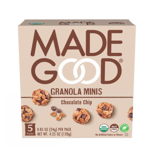 MadeGood Mini Granolas, Chocolate Chip