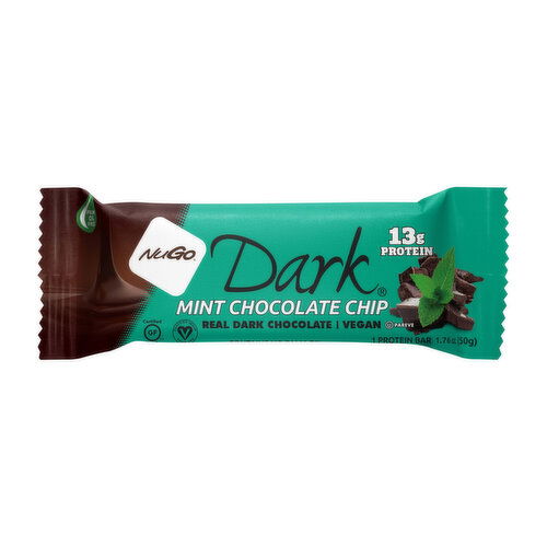 NuGo Dark Mint Chocolate Chip Protein Bar