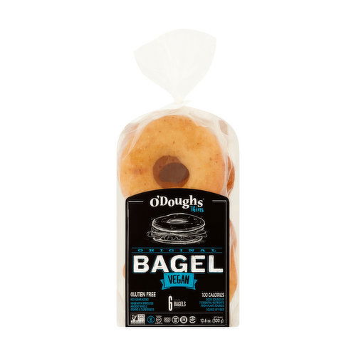 O'Doughs Thins Original Vegan Bagel (6-count)