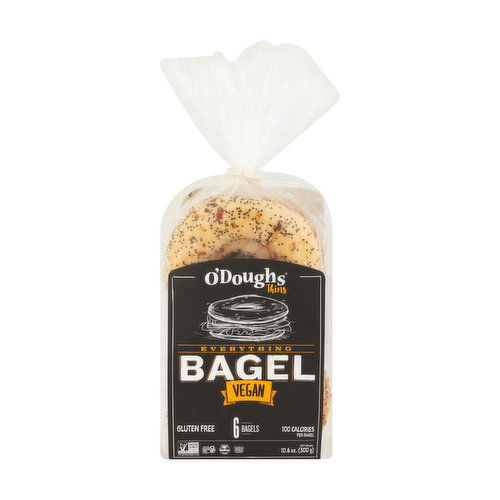 O'Doughs Thins Everything Bagel (6-count)