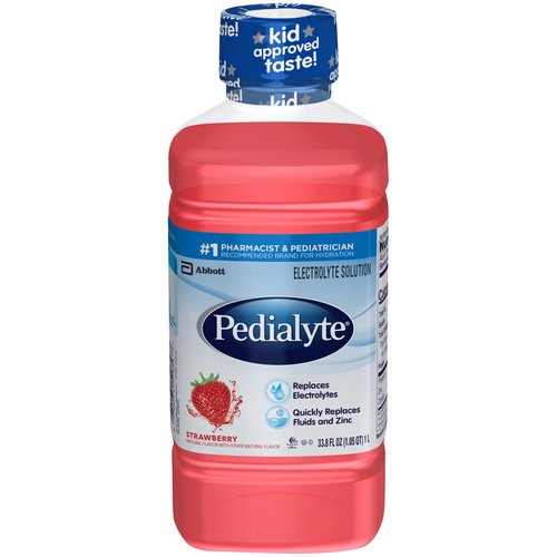 Pedialyte Electrolyte Solution, Strawberry