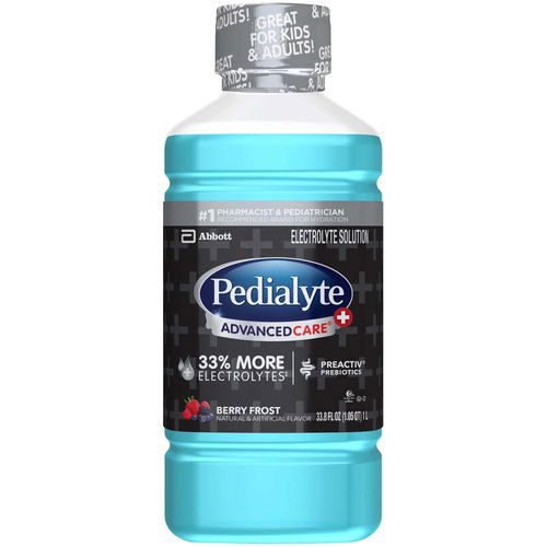 Pedialyte Advanced Care Plus Electrolyte Solution, Berry Frost