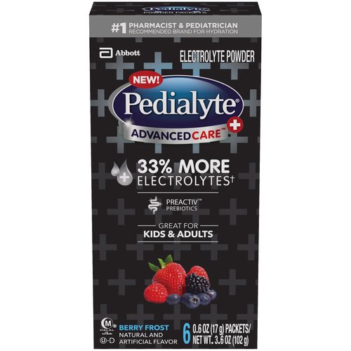 Pedialyte Advanced Care Powder, Berry Frost