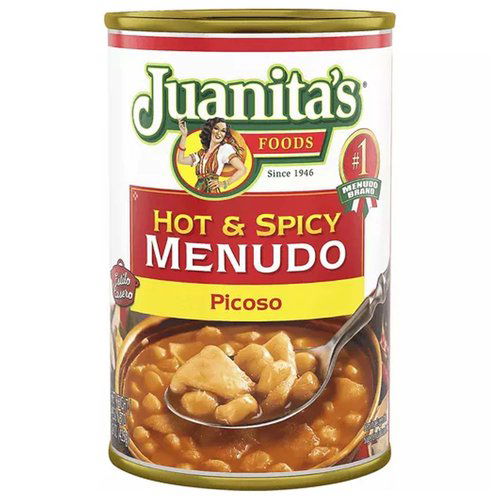 Juanitas Foods Menudo, Hot & Spicy, Picoso