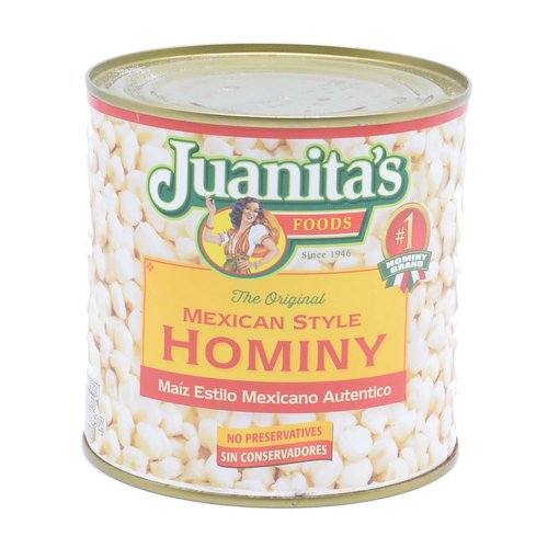 Juanita's Mexican Style Hominy, Estilo Casero