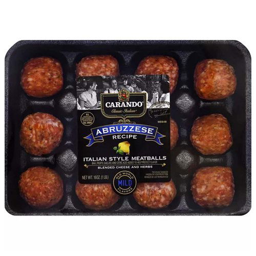 Carando Classic Abruzzese Italian Style Meatballs