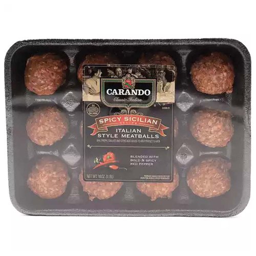 Farmland Carando Meatballs, Italian Style Sicilian 