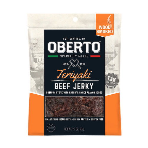 Oberto Natural Style Teriyaki Beef Jerky